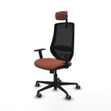 Kontorstol Piqueras y Crespo D036G2W Brun Sort #2