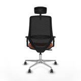 Kontorstol med hovedg�rde Mardos Piqueras y Crespo D086G2H Brun Sort #5