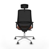 Kontorstol Piqueras y Crespo D086G2W Brun Sort #5