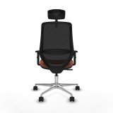 Kontorstol med hovedg�rde Mardos Piqueras y Crespo D086N2H Brun Sort #5