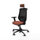 Kontorstol med hovedg�rde Mardos Piqueras y Crespo D036G2H Brun Sort #2