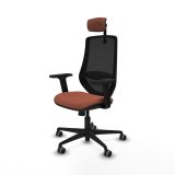 Kontorstol med hovedg�rde Mardos Piqueras y Crespo D036G2W Brun Sort #2