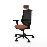 Kontorstol med hovedg�rde Mardos Piqueras y Crespo D036N2H Brun Sort #2