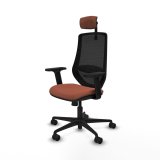 Kontorstol med hovedg�rde Mardos Piqueras y Crespo D036N2W Brun Sort #2