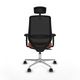 Kontorstol med hovedg�rde Mardos Piqueras y Crespo D086N2W Brun Sort #5