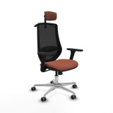 Kontorstol med hovedg�rde Mardos Piqueras y Crespo D086G2H Brun Sort #1