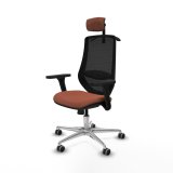 Kontorstol med hovedg�rde Mardos Piqueras y Crespo D086G2H Brun Sort #2