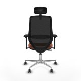 Kontorstol med hovedg�rde Mardos Piqueras y Crespo D086G2H Brun Sort #5