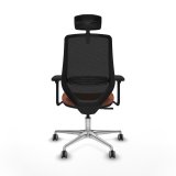 Kontorstol med hovedg�rde Mardos Piqueras y Crespo D086G2W Brun Sort #5