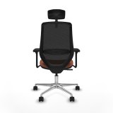 Kontorstol med hovedg�rde Mardos Piqueras y Crespo D086N2H Brun Sort #5