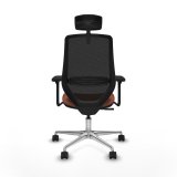 Kontorstol med hovedg�rde Mardos Piqueras y Crespo D086N2W Brun Sort #5