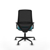 Kontorstol Piqueras y Crespo D036G0W Turkisbl� #5