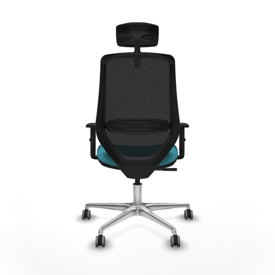 Kontorstol med hovedg�rde Mardos Piqueras y Crespo D086G2H Turkisbl� #5