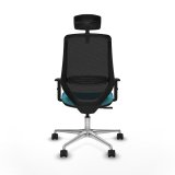 Kontorstol med hovedg�rde Mardos Piqueras y Crespo D086N2H Turkisbl� #5