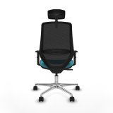 Kontorstol Piqueras y Crespo D086N2W Turkisbl� #5