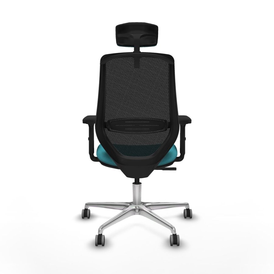 Kontorstol med hovedg�rde Mardos Piqueras y Crespo D086G2H Turkisbl� #5