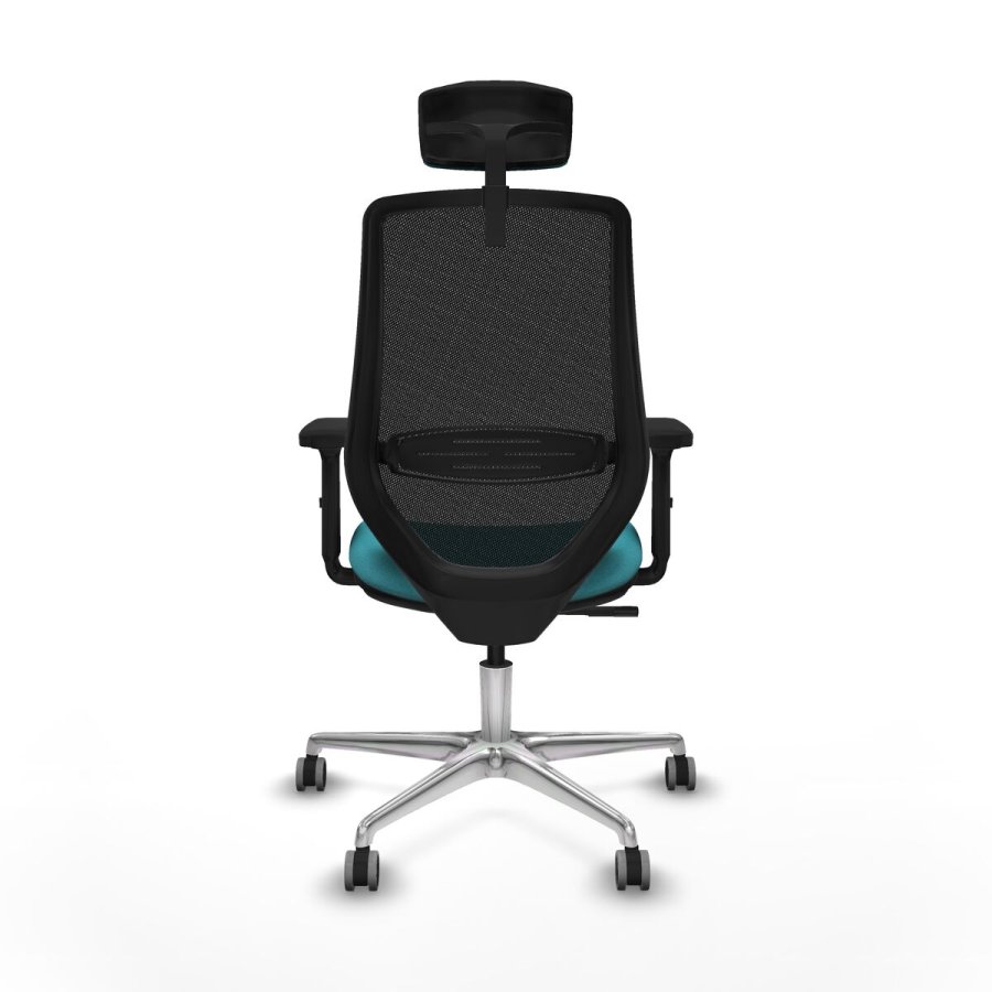 Kontorstol med hovedg�rde Mardos Piqueras y Crespo D086G2W Turkisbl� #5