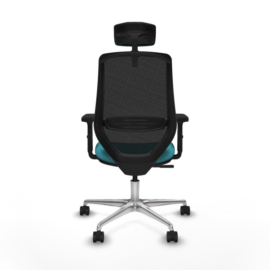 Kontorstol med hovedg�rde Mardos Piqueras y Crespo D086N2H Turkisbl� #5