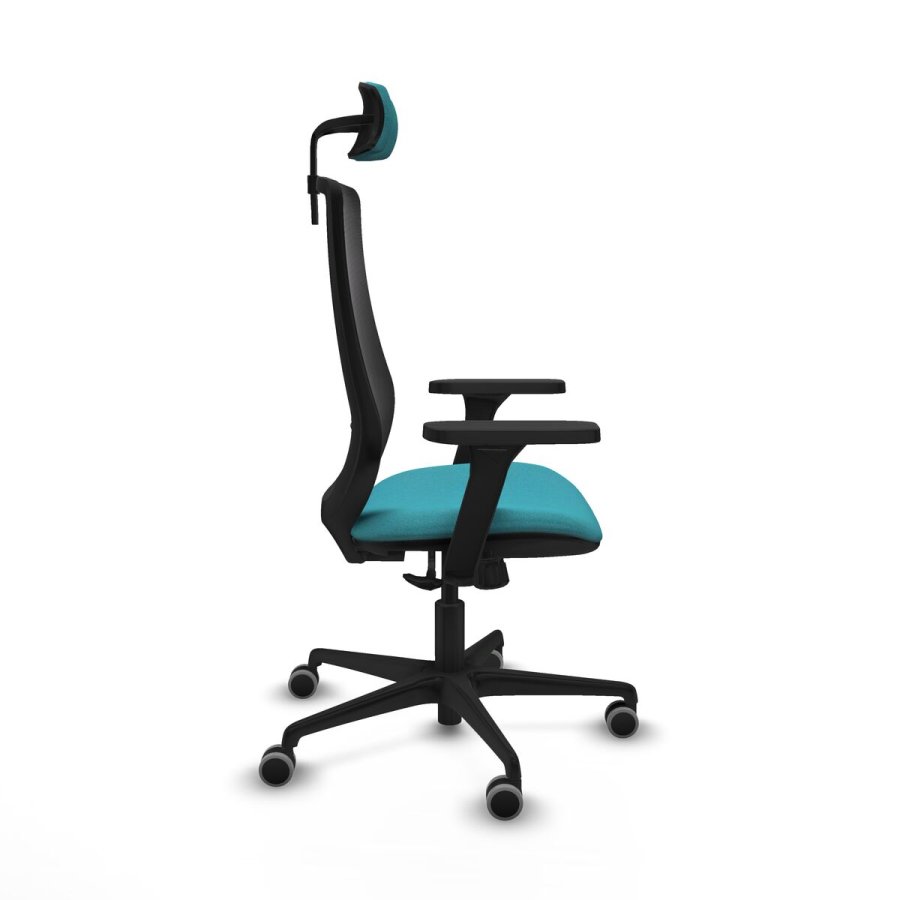 Kontorstol med hovedg�rde Mardos Piqueras y Crespo D036G2W Turkisbl� #7