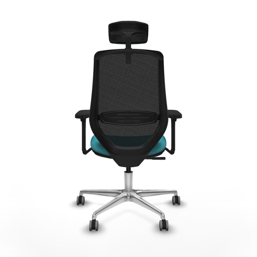 Kontorstol med hovedg�rde Mardos Piqueras y Crespo D086G2H Turkisbl� #5