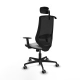 Kontorstol med hovedg�rde Mardos Piqueras y Crespo D036G2H Lysegr� #4