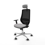 Kontorstol Piqueras y Crespo D086G2W Lysegr� #2