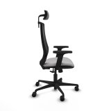 Kontorstol med hovedg�rde Mardos Piqueras y Crespo D036N2W Lysegr� #7