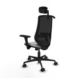 Kontorstol med hovedg�rde Mardos Piqueras y Crespo D036N2H Lysegr� #4