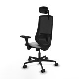 Kontorstol med hovedg�rde Mardos Piqueras y Crespo D036N2W Lysegr� #4