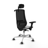 Kontorstol med hovedg�rde Mardos Piqueras y Crespo D086G2H Lysegr� #6