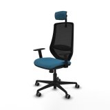 Kontorstol Piqueras y Crespo D036G2W Sort Petroleum gr�n #2