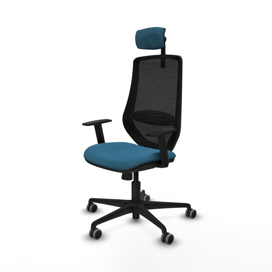 Kontorstol Piqueras y Crespo D036G2W Sort Petroleum gr�n #2