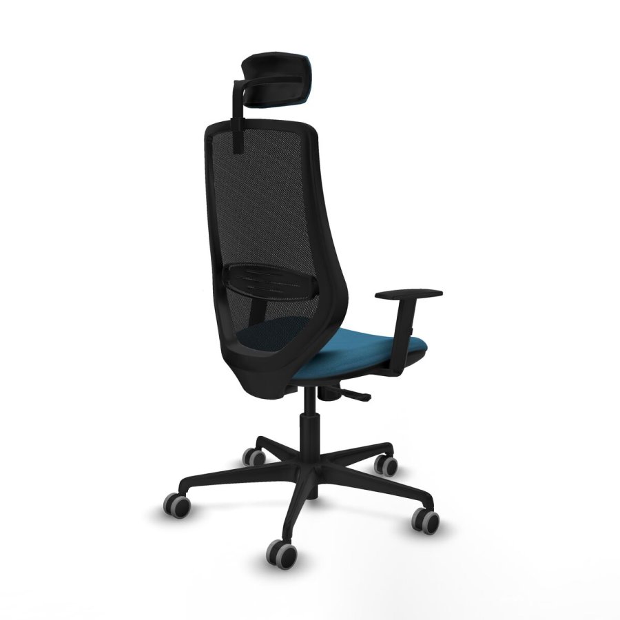 Kontorstol Piqueras y Crespo D036G2W Sort Petroleum gr�n #6