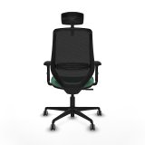 Kontorstol med hovedg�rde Mardos Piqueras y Crespo D036G2H Smaragdgr�n #5