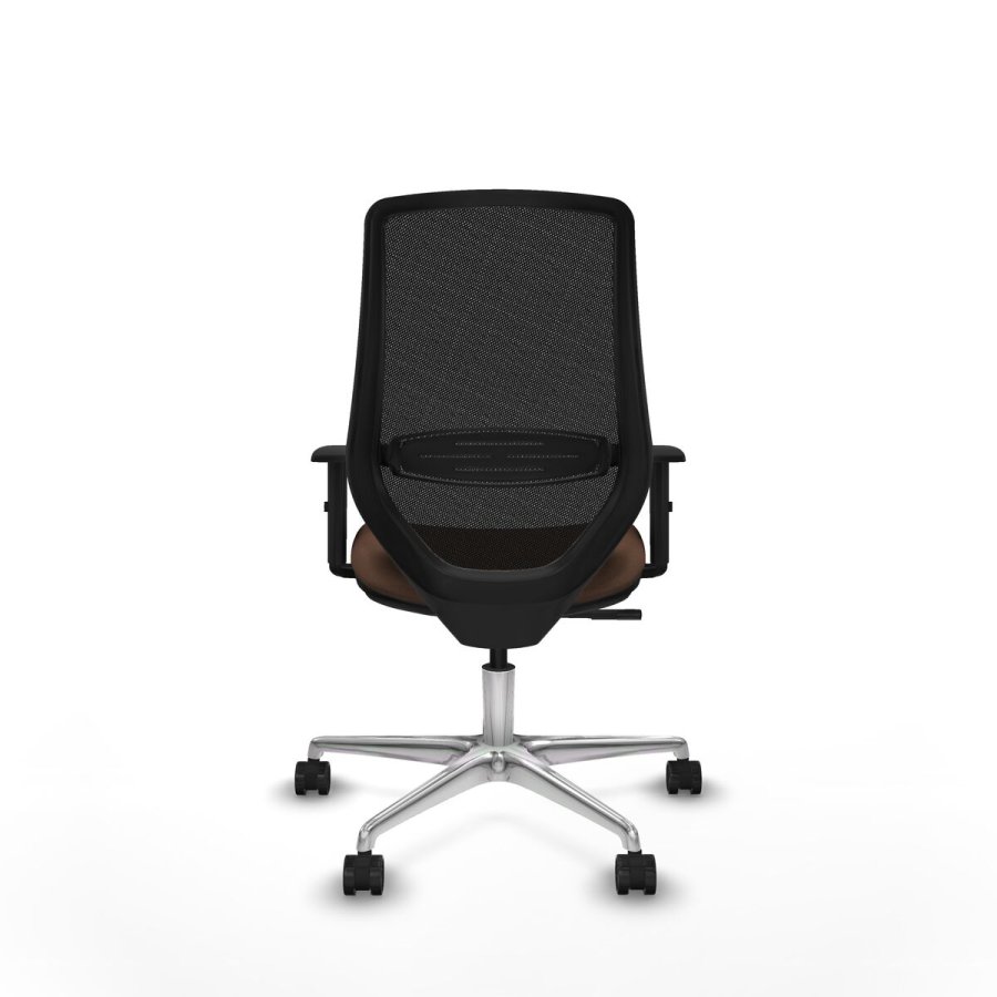 Kontorstol Piqueras y Crespo D086N0W Sort M�rkebrun #6