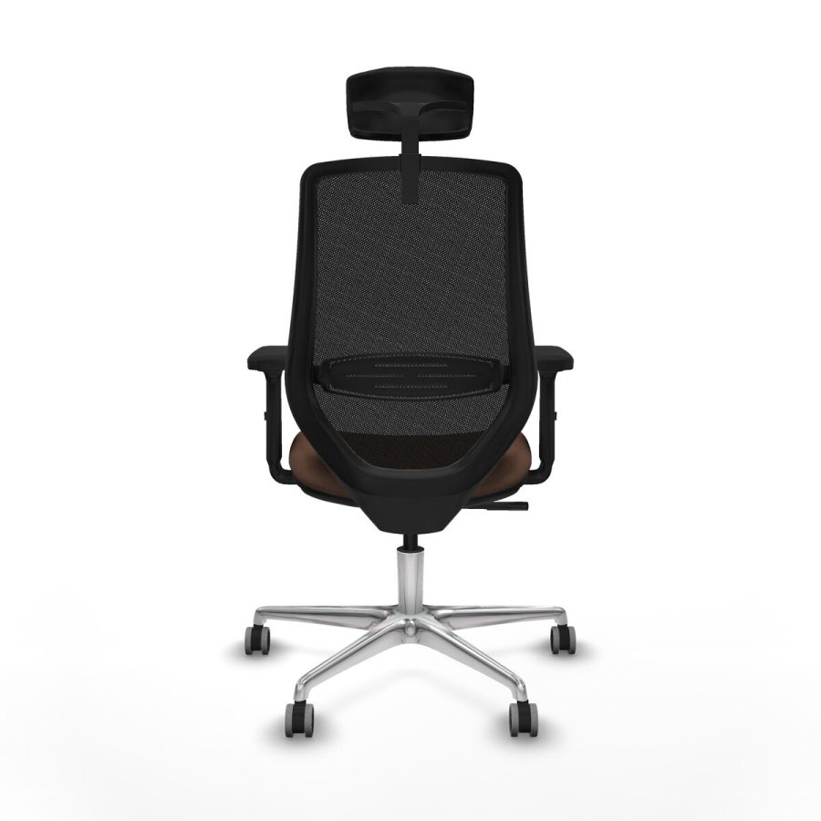 Kontorstol med hovedg�rde Mardos Piqueras y Crespo D086G2W Sort M�rkebrun #5