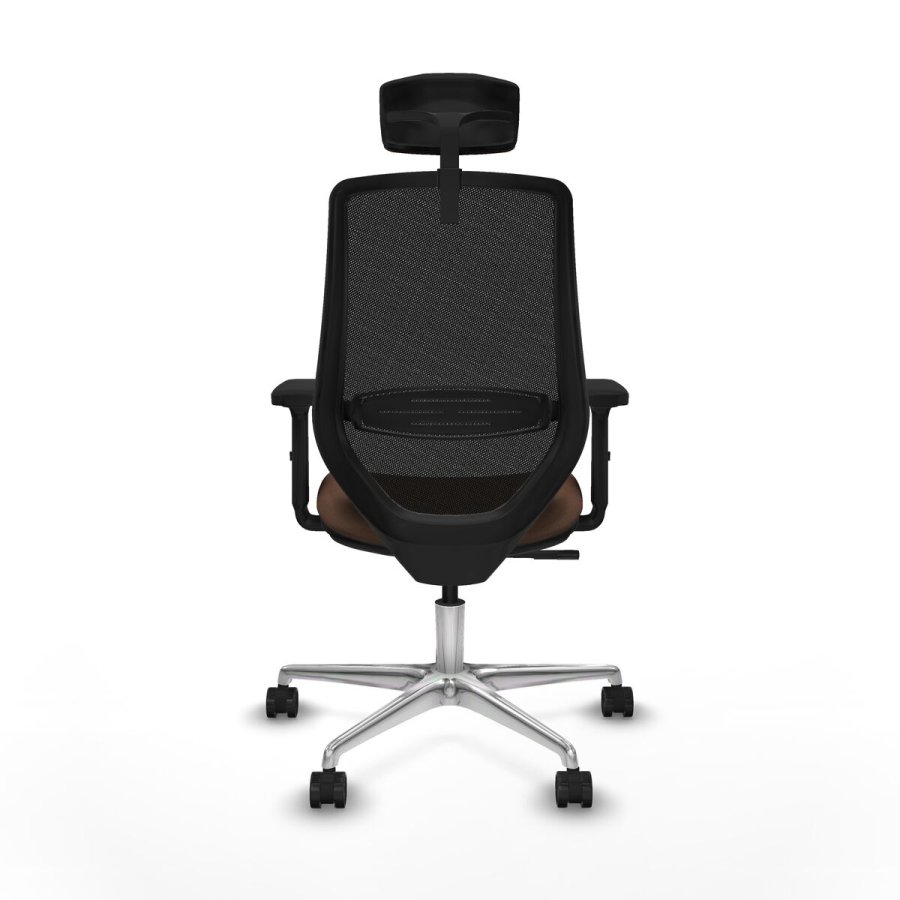 Kontorstol med hovedg�rde Mardos Piqueras y Crespo D086N2W Sort M�rkebrun #5