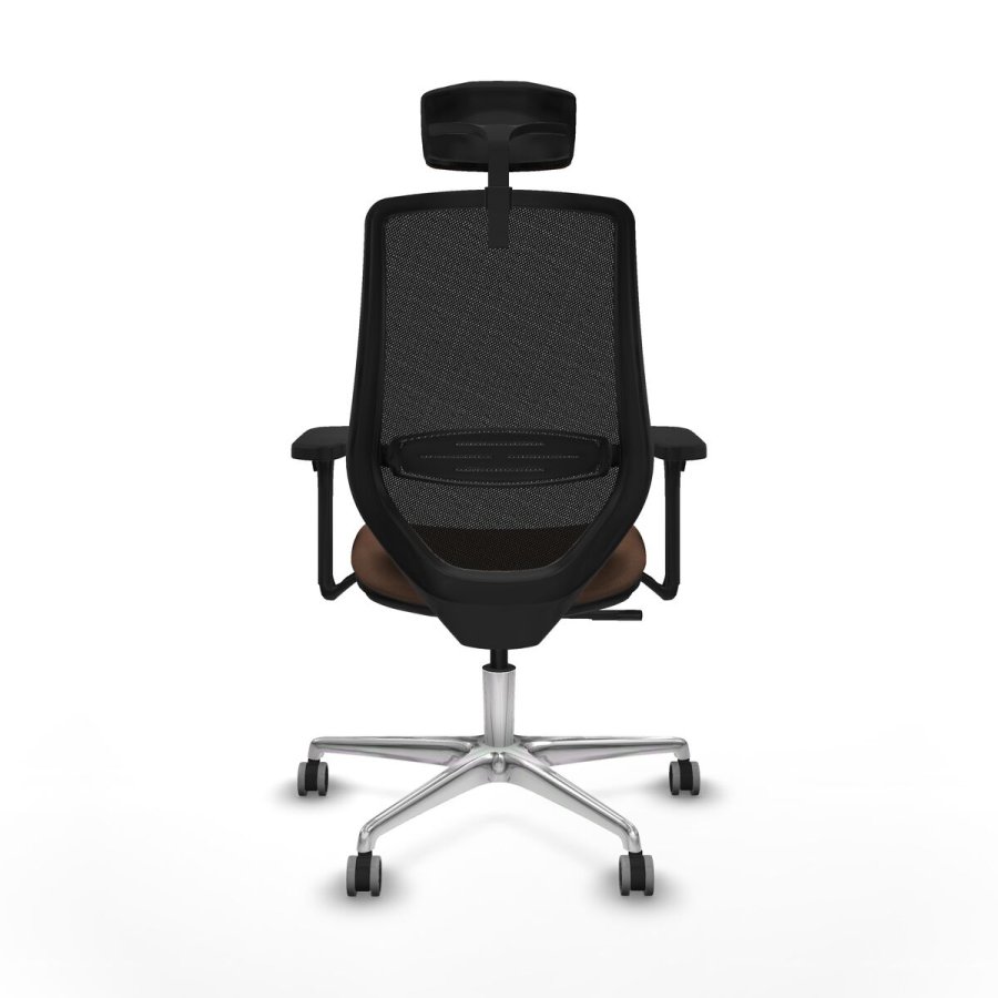 Kontorstol med hovedg�rde Mardos Piqueras y Crespo D086G2W Sort M�rkebrun #5