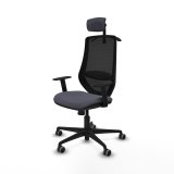 Kontorstol med hovedg�rde Mardos Piqueras y Crespo D036G2H M�rkegr� #2