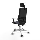 Kontorstol Piqueras y Crespo D086G2W M�rkegr� #4