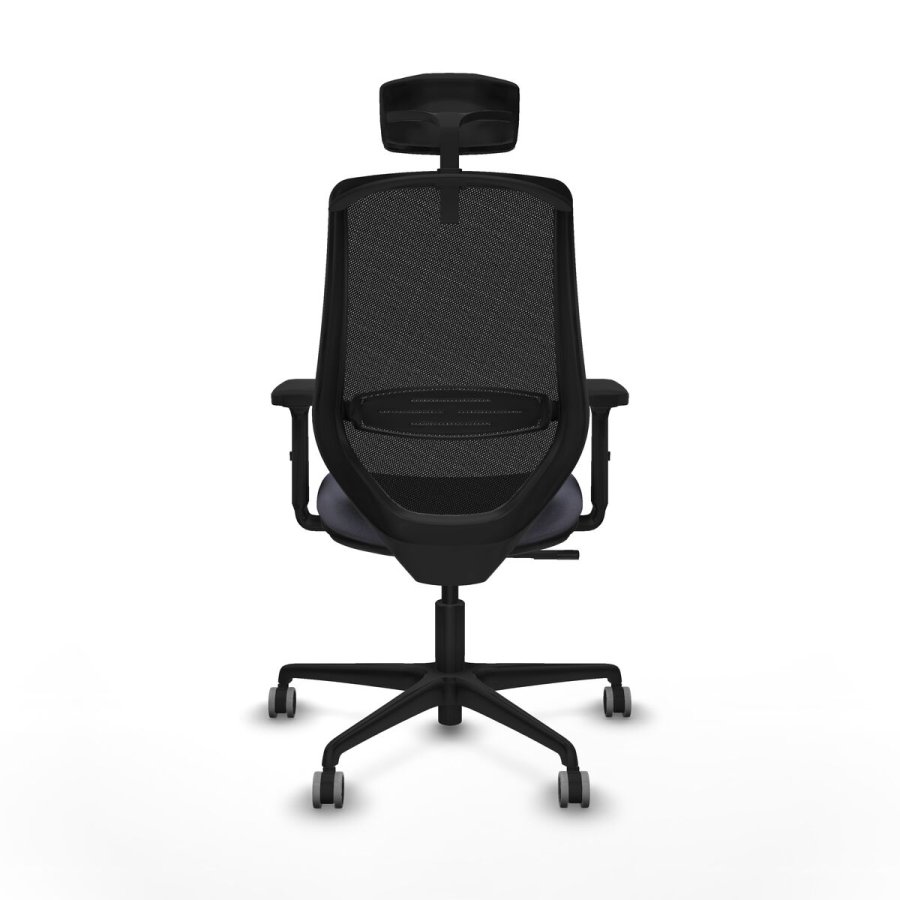 Kontorstol med hovedg�rde Mardos Piqueras y Crespo D036G2H M�rkegr� #5