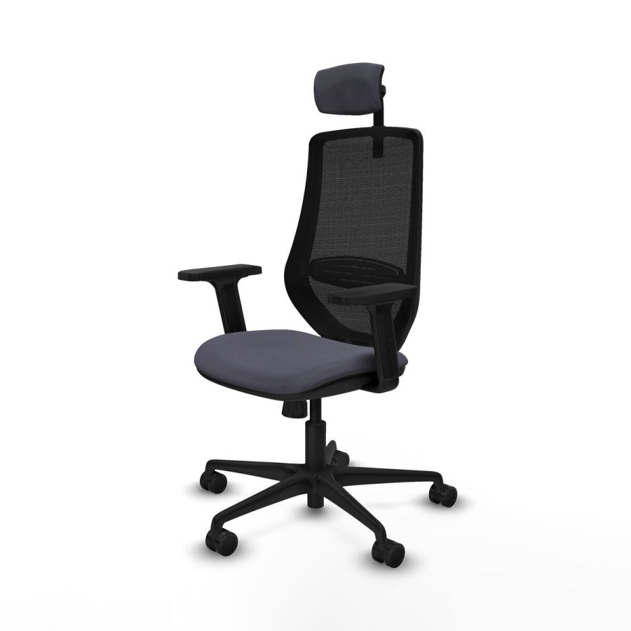 Kontorstol med hovedg�rde Mardos Piqueras y Crespo D036N2W M�rkegr� #2