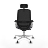 Kontorstol med hovedg�rde Mardos Piqueras y Crespo D086G2W M�rkegr� #5