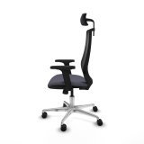 Kontorstol med hovedg�rde Mardos Piqueras y Crespo D086N2W M�rkegr� #3