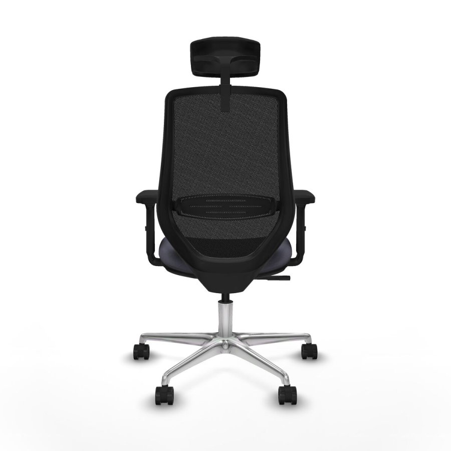 Kontorstol med hovedg�rde Mardos Piqueras y Crespo D086N2W M�rkegr� #5