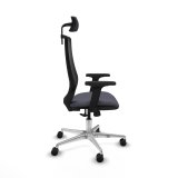 Kontorstol med hovedg�rde Mardos Piqueras y Crespo D086N2W M�rkegr� #7