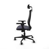 Kontorstol med hovedg�rde Mardos Piqueras y Crespo D036G2W M�rkegr� #3