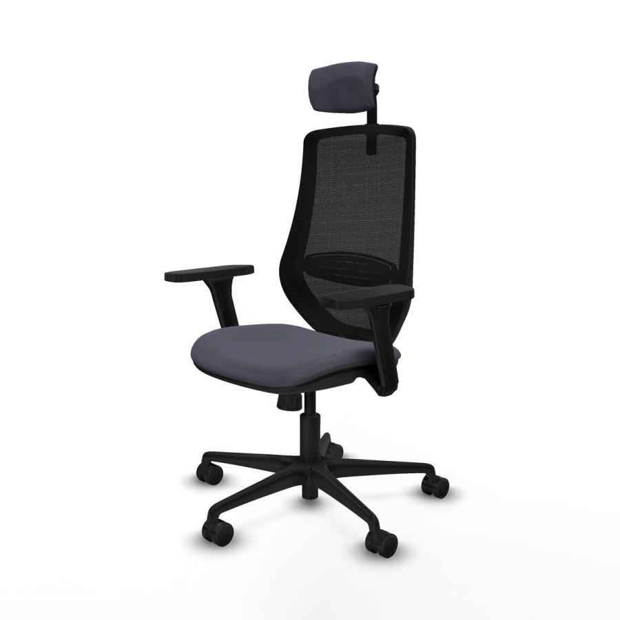 Kontorstol med hovedg�rde Mardos Piqueras y Crespo D036N2W M�rkegr� #2