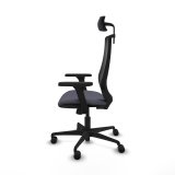 Kontorstol med hovedg�rde Mardos Piqueras y Crespo D036N2W M�rkegr� #3