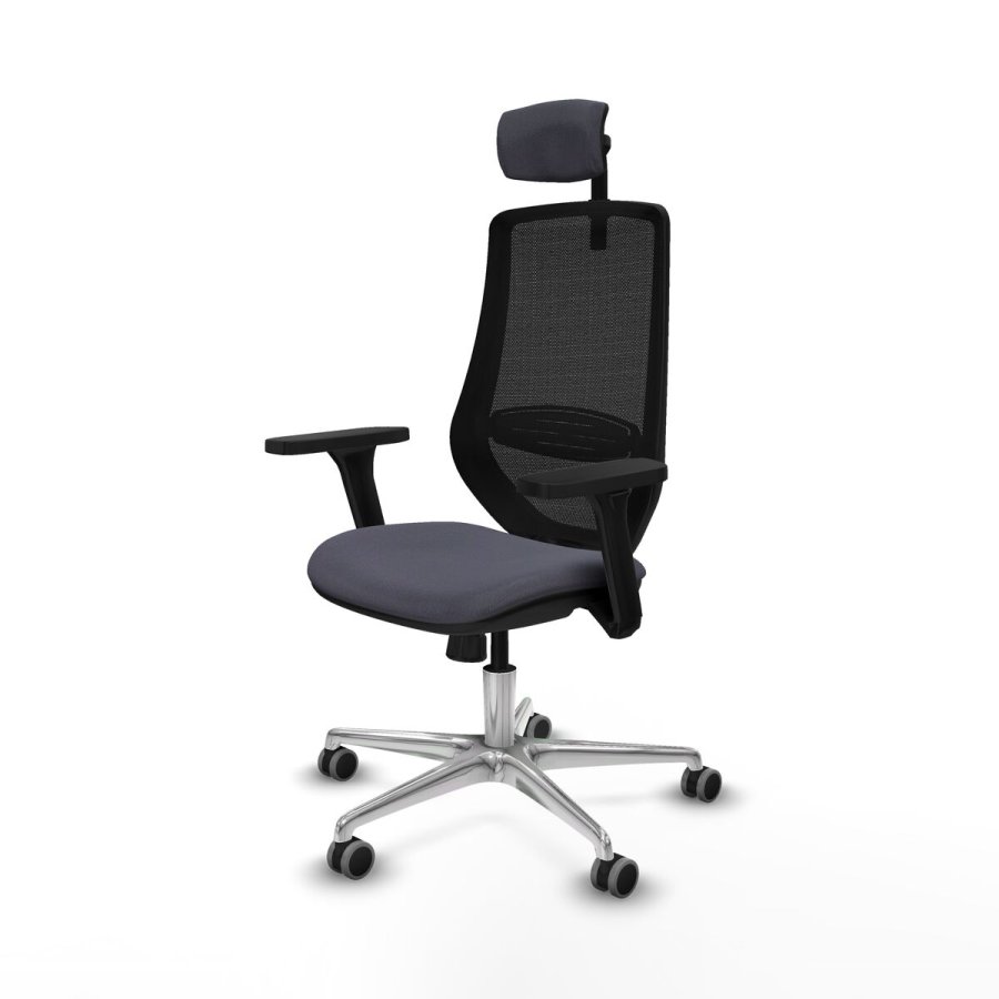 Kontorstol med hovedg�rde Mardos Piqueras y Crespo D086G2W M�rkegr� #2